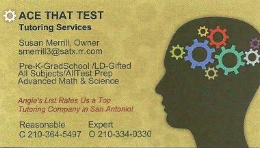 Logo for Ace That Test Tutoring Svc